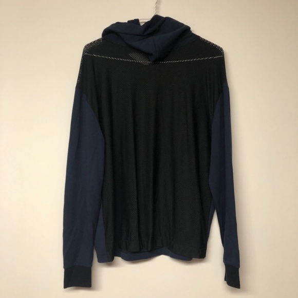 La Senza Long Sleeve Mesh Back Hooded Sweater - Picture 6 of 6